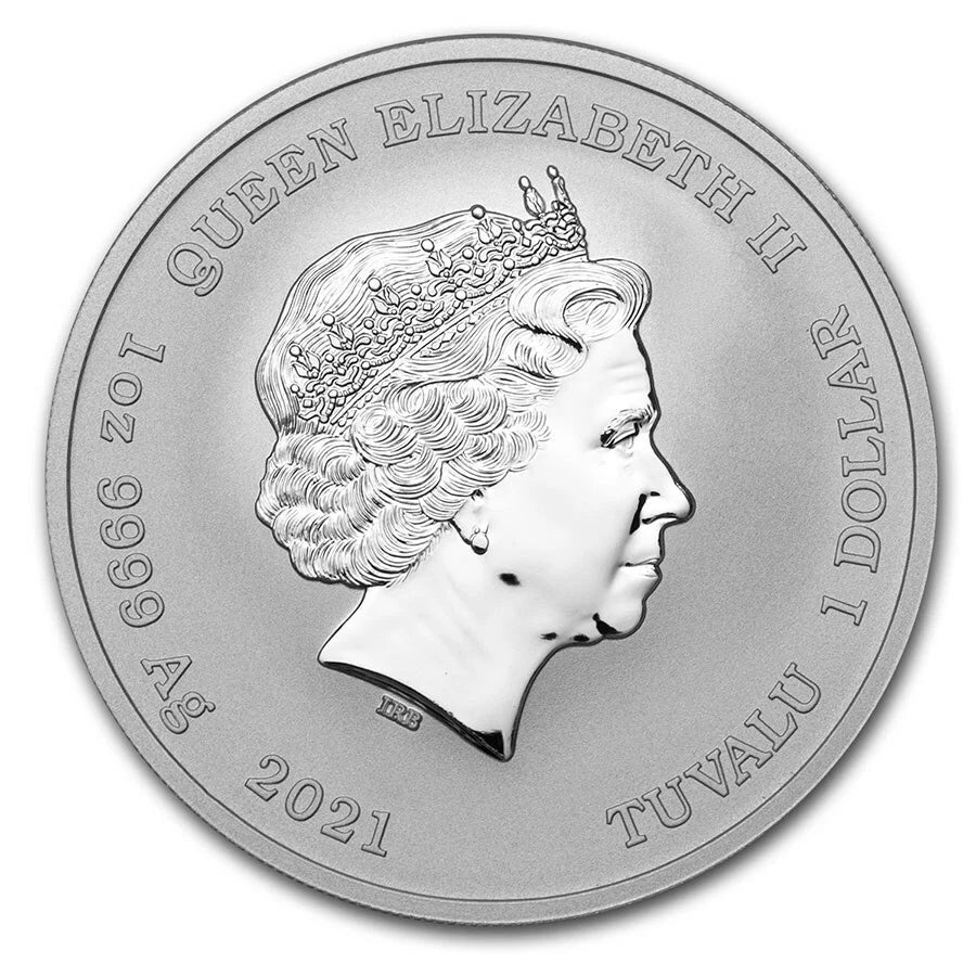 1 UNZE 999 SILBER - WOLVERINE / MARVEL - SILBERMÜNZE