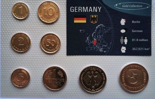 KMS DM Deutschland - vergoldet