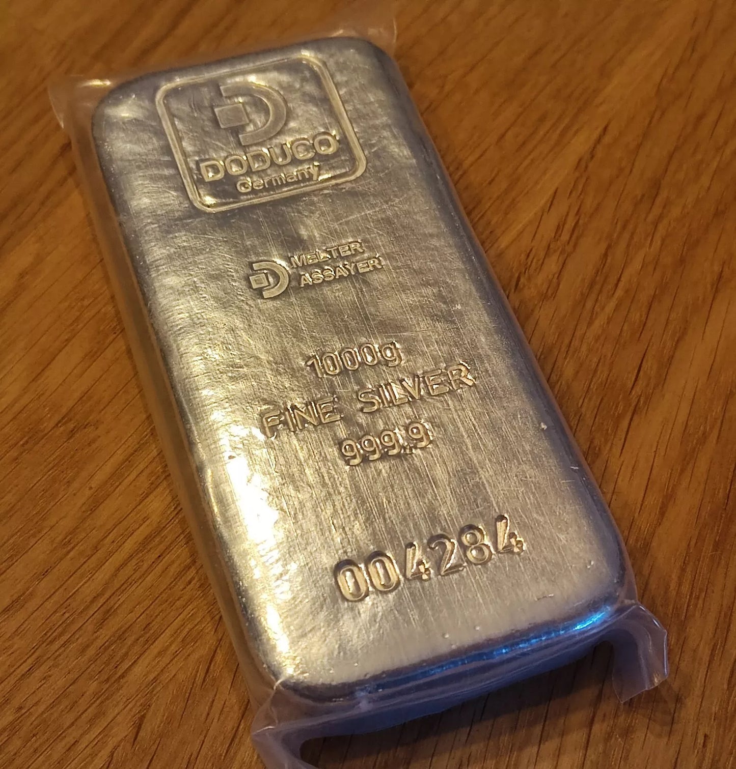 1 KILO SILBER - DODUCO - DEUTSCHLAND - SILBERBARREN
