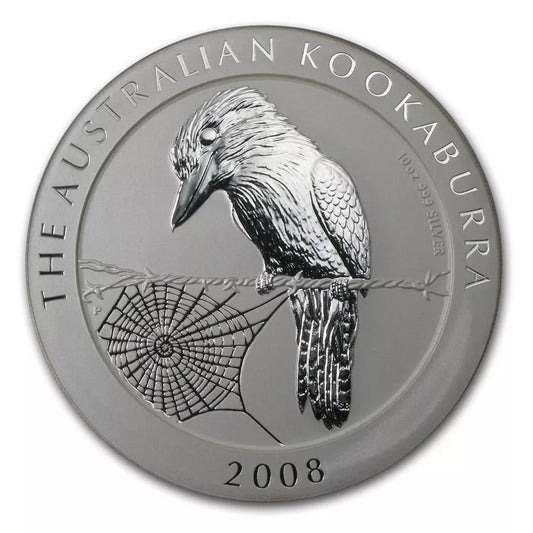 10 UNZEN SILBER - KOOKABURRA 2008 - SILBERMÜNZE
