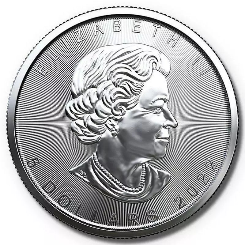 1 UNZE 999 SILBER - MAPLE LEAF / BÄR - NUR 50 STÜCK WELTWEIT - KOLORIERT - SILBERMÜNZE