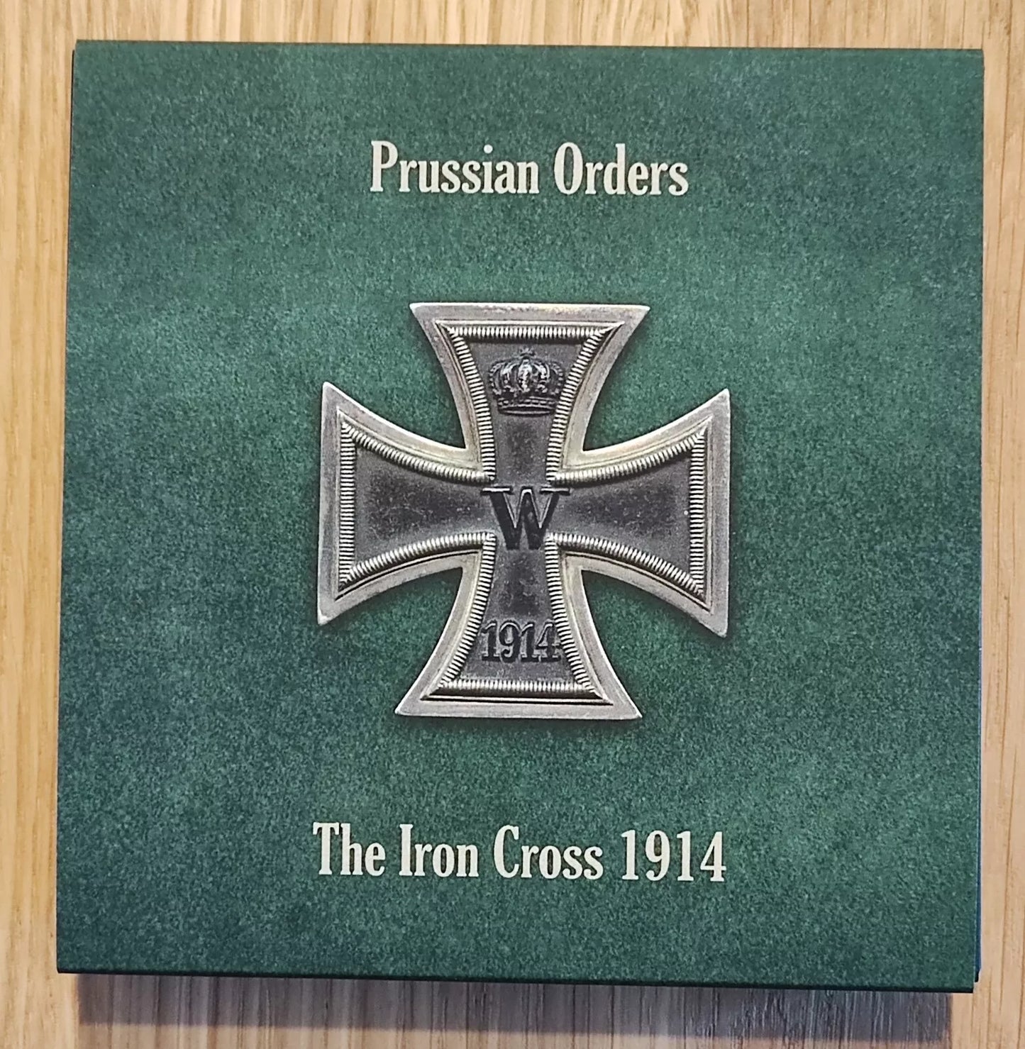 2 UNZEN 999 SILBER - EISERNES KREUZ 1914 - NUR 100 STÜCK - KOLORIERT - SILBERBARREN