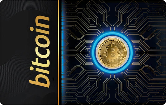 BITCOIN - 999 GOLD - BLISTER & ZERTIFIKAT - GOLDMÜNZE