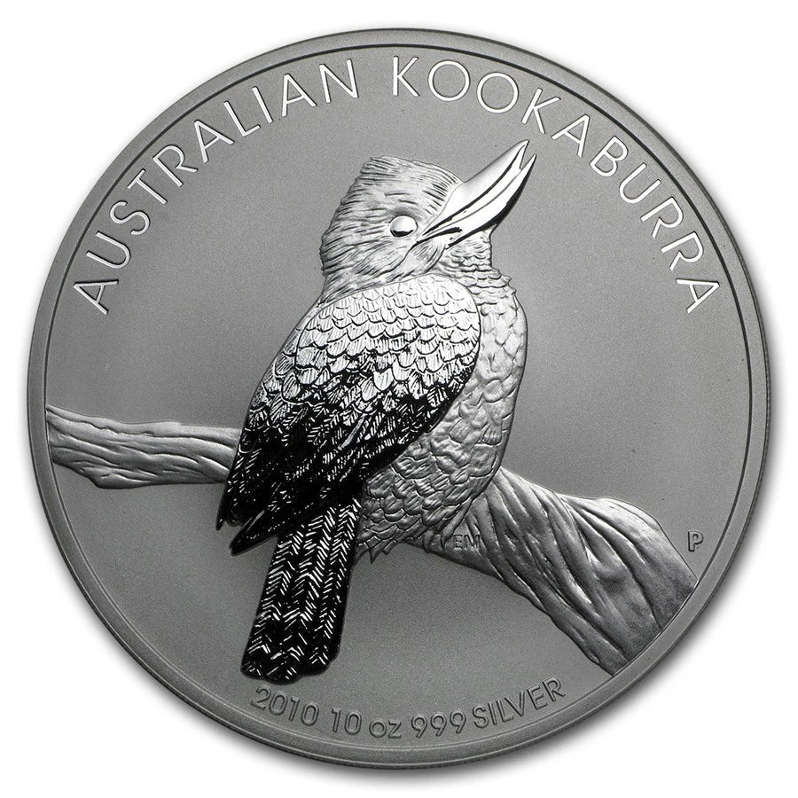 10 UNZEN SILBER - KOOKABURRA 2010 - SILBERMÜNZE