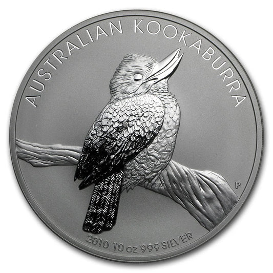 10 UNZEN SILBER - KOOKABURRA 2010 - SILBERMÜNZE