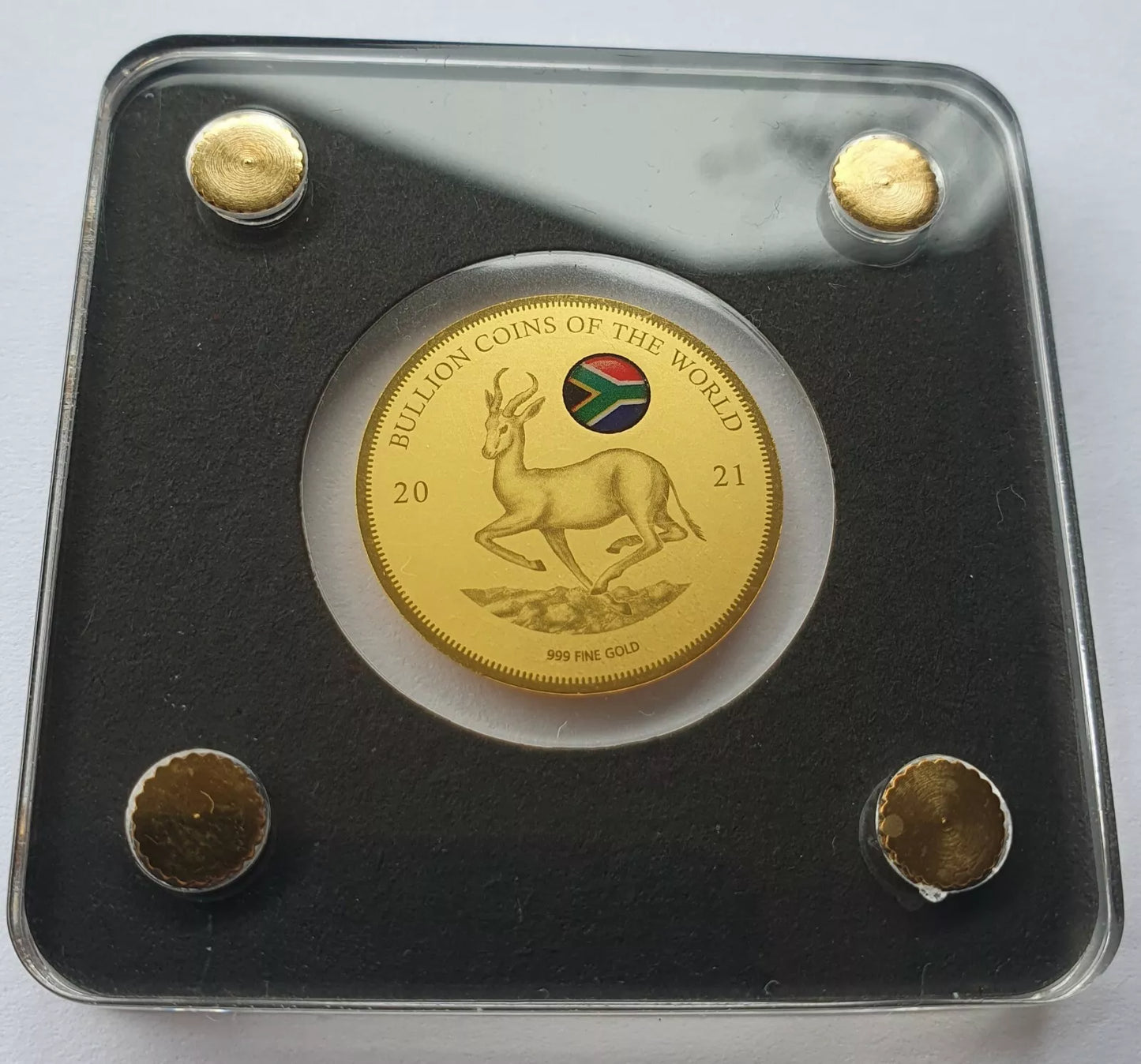 KRÜGERRAND / SPRINGBOCK 2021 - GOLDMÜNZE