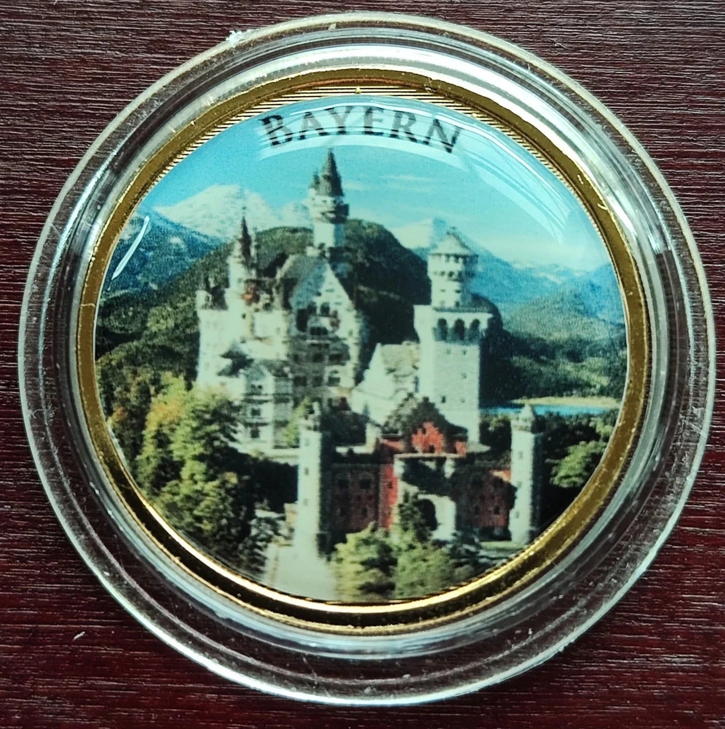 18 x 2 Euro Münzen - DIE 16 DEUTSCHEN BUNDESLÄNDER - KOLORIERT & VERGOLDET
