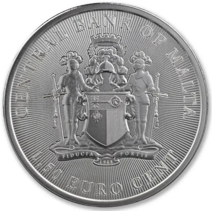 1 UNZE 999 SILBER  -EUROPA / BULLE / MALTA 2022 - SILBERMÜNZE