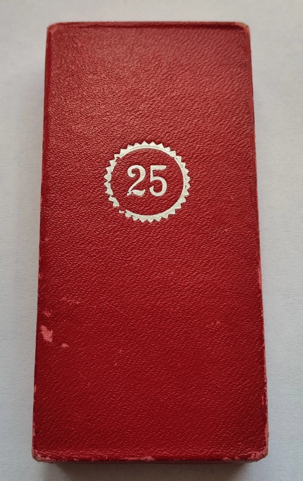 25 JAHRE TREUEDIENST - 2. STUFE SILBER - IM ORIGINAL ETUI - ORDEN
