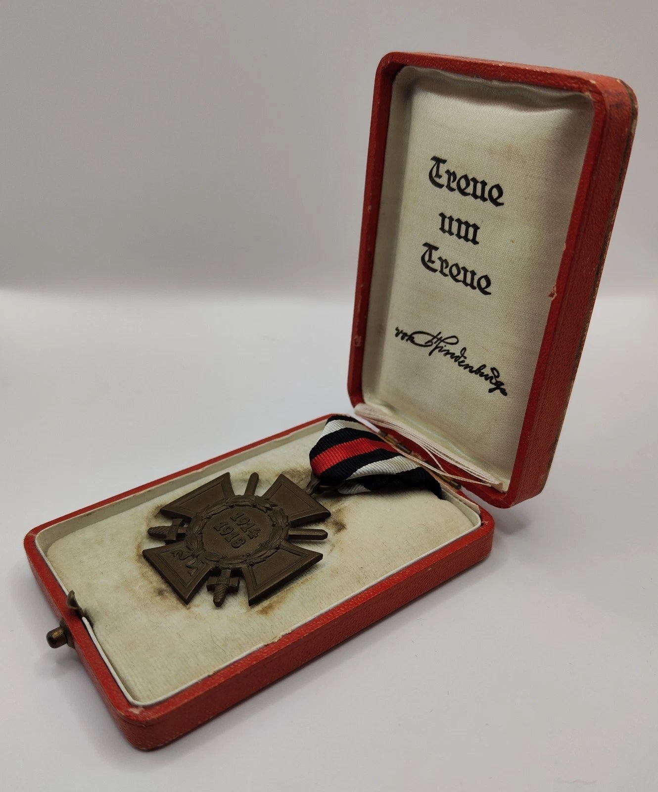 FRONTKÄMPFERKREUZ - ORDEN - ERSTER WELTKRIEG - IM ORIGINL ETUI