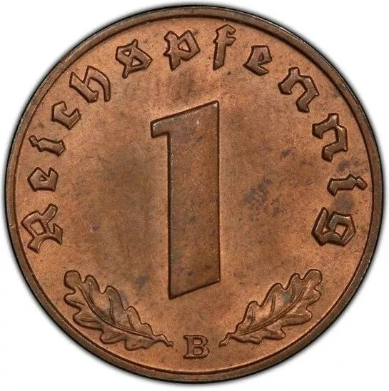 BRIEFMARKE + MÜNZE - DEUTSCHES REICH
