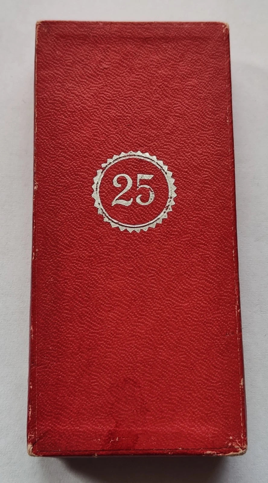 25 JAHRE TREUEDIENST - 2. STUFE SILBER - IM ORIGINAL ETUI - ORDEN