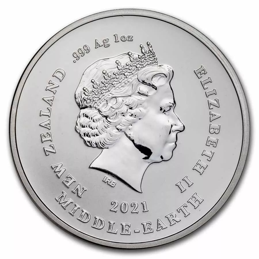1 UNZE 999 SILBER - HERR DER RINGE / BOROMIR - SILBERMÜNZE
