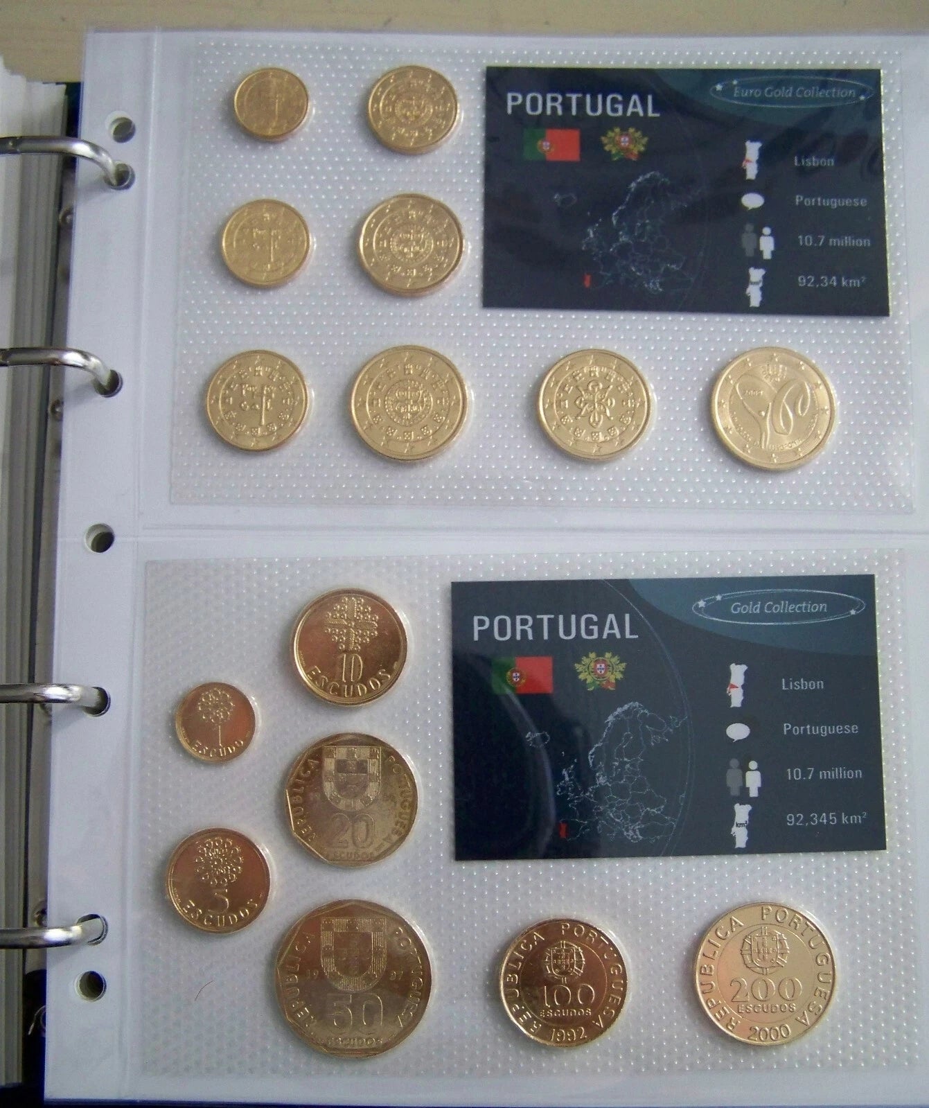 32 KMS - VOR EURO & EURO MÜNZEN - EUROPA - 24 KARAT VERGOLDET