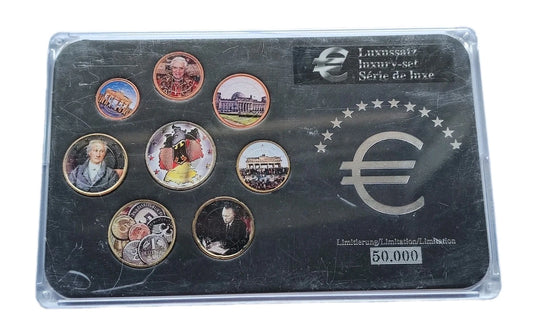 EURO KMS MÜNZEN - BRD - 24 KARAT KOLORIERT