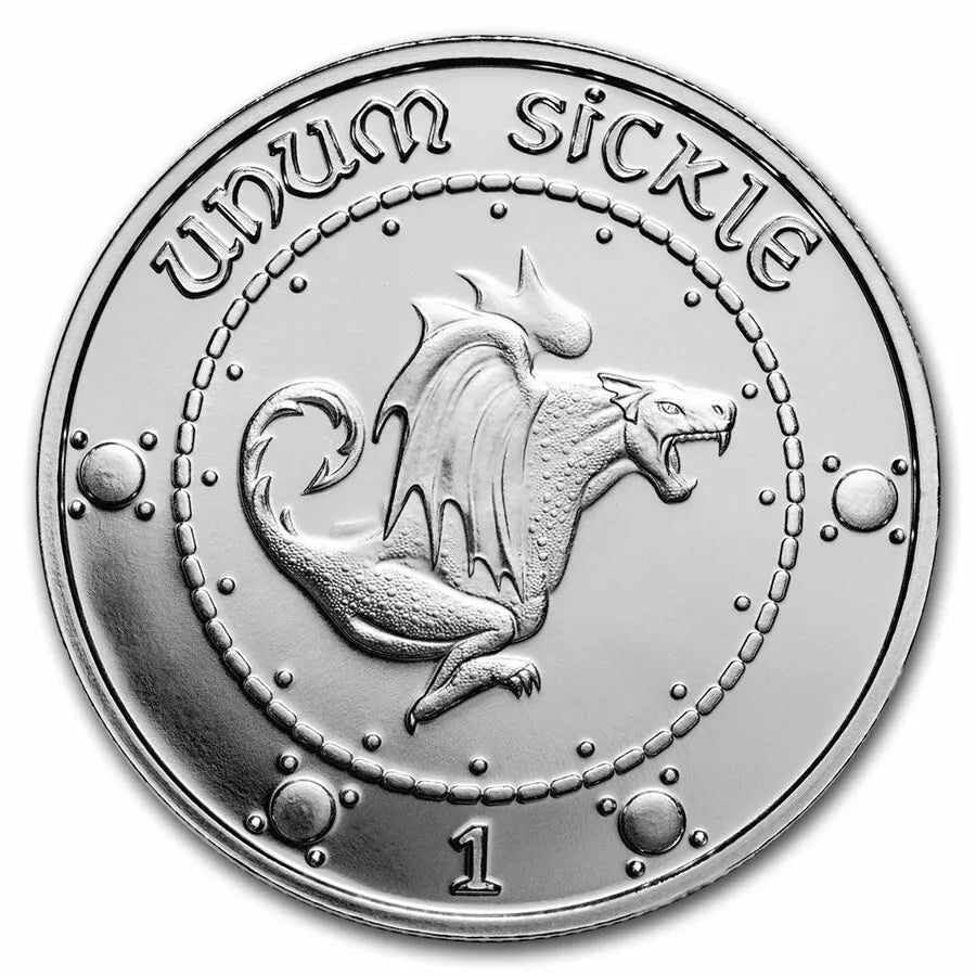 1 UNZE 999 SILBER - HARRY POTTER / GELD / GRINGOTTS