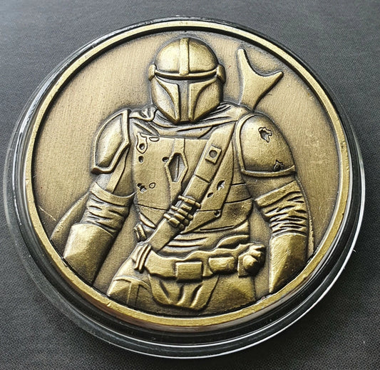 MEDAILLE - STAR WARS MANDALORIAN - BRONZE