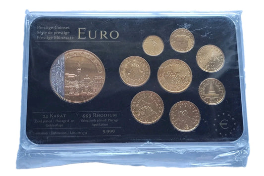 EURO KMS MÜNZEN - SLOWENIEN - 24 KARAT VERGOLDET