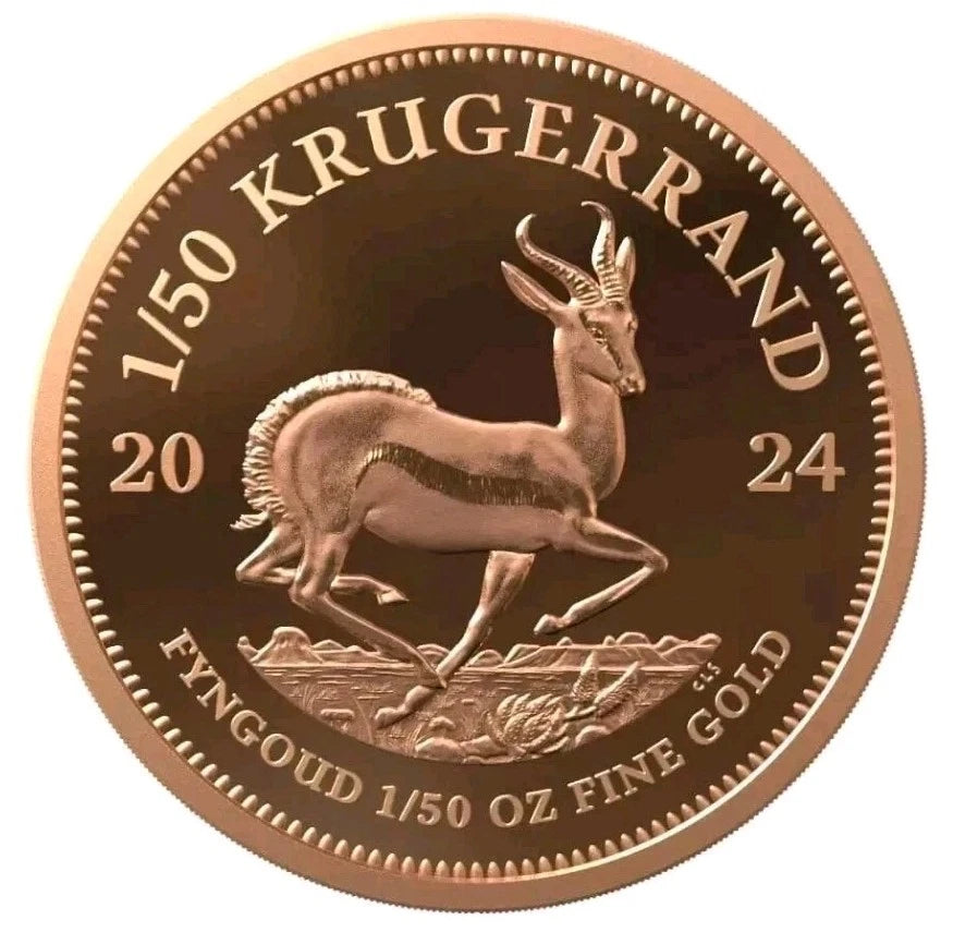 1/50 UNZE GOLD - KRÜGERRAND 2024 - PROOF - GOLDMÜNZE