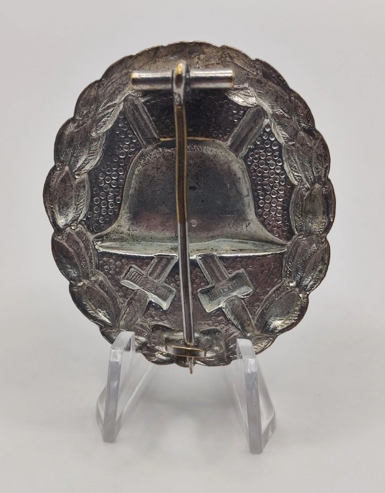 VERWUNDETENABZEICHEN SILBER 1914 - OTTO SCHICKLE / PFORZHEIM - ORDEN