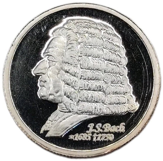 1/2 UNZE 999 SILBER - JOHANN SEBASTIAN BACH - SILBERBARREN
