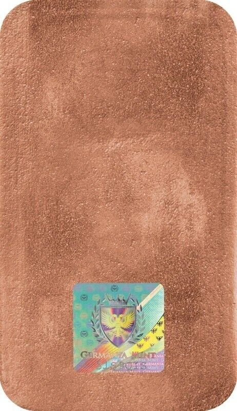 5 UNZEN KUPFER - GERMANIA - KUPFERBARREN