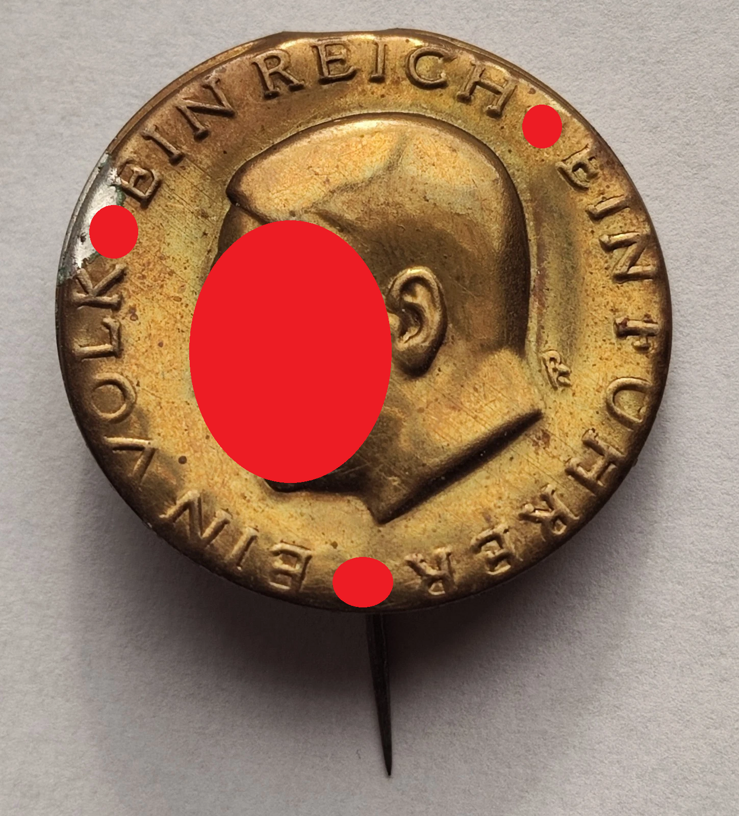 ABZEICHEN ADOLF HITLER - PIN - ORDEN