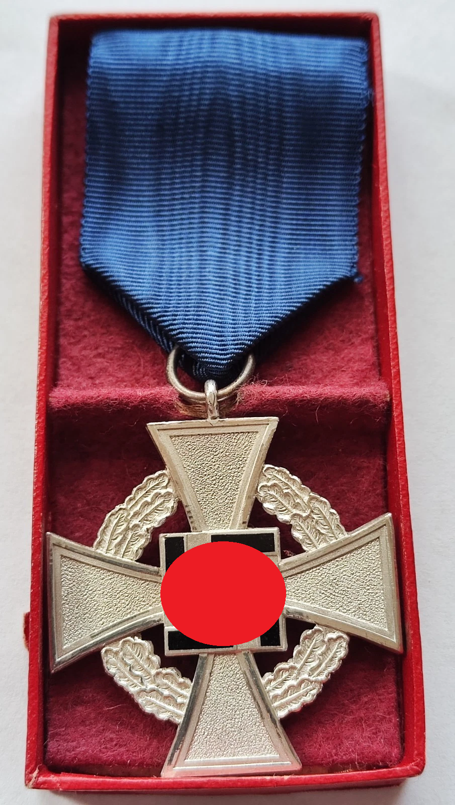 25 JAHRE TREUEDIENST - 2. STUFE SILBER - IM ORIGINAL ETUI - ORDEN