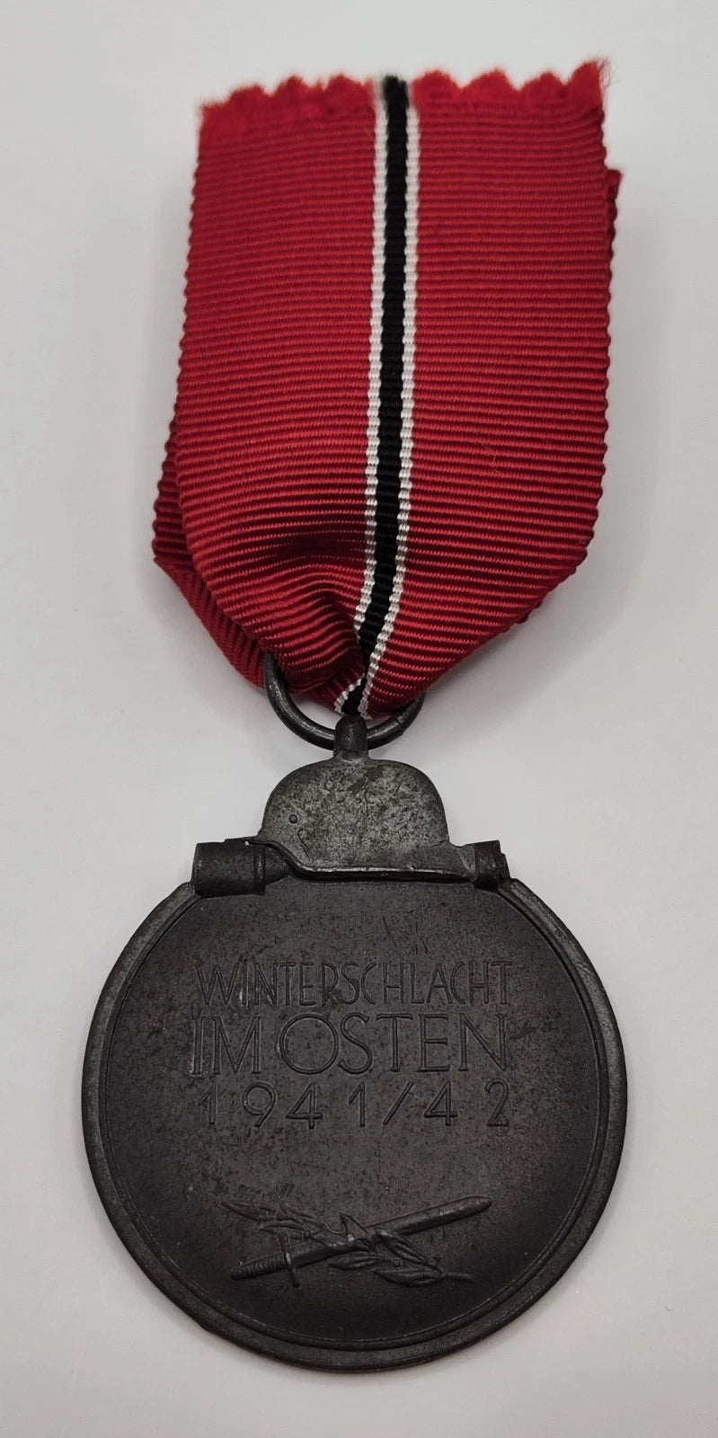 MEDAILLE - WINTERSCHLACHT IM OSTEN 1941/42 - MIT BANDABSCHNITT - ORDEN