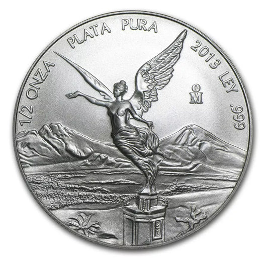 1/2 UNZE SILBER - MEXIKO LIBERTAD LADY 2013 - SILBERMÜNZE