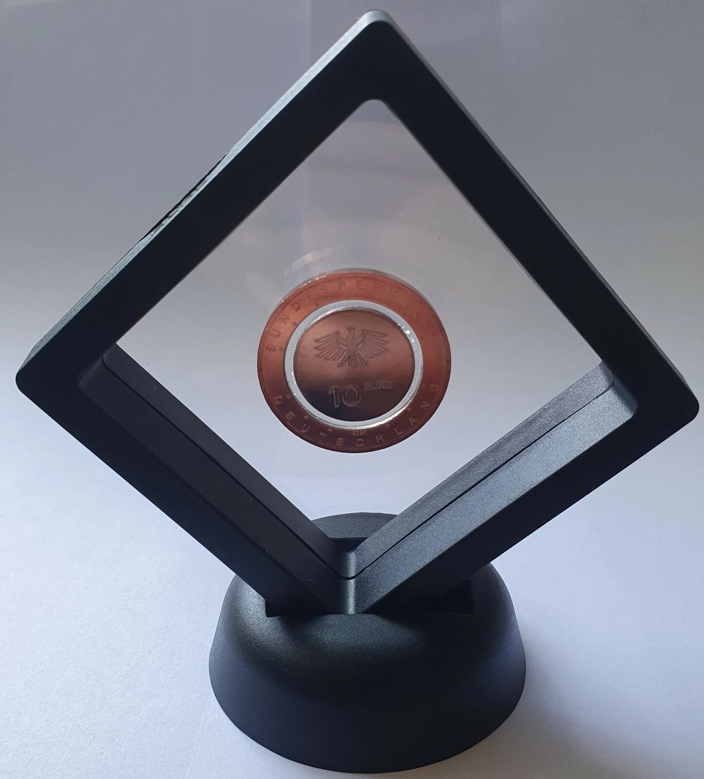 10 EURO MÜNZE - IN DER LUFT 2019 - POLYMERRING - KOLORIERT