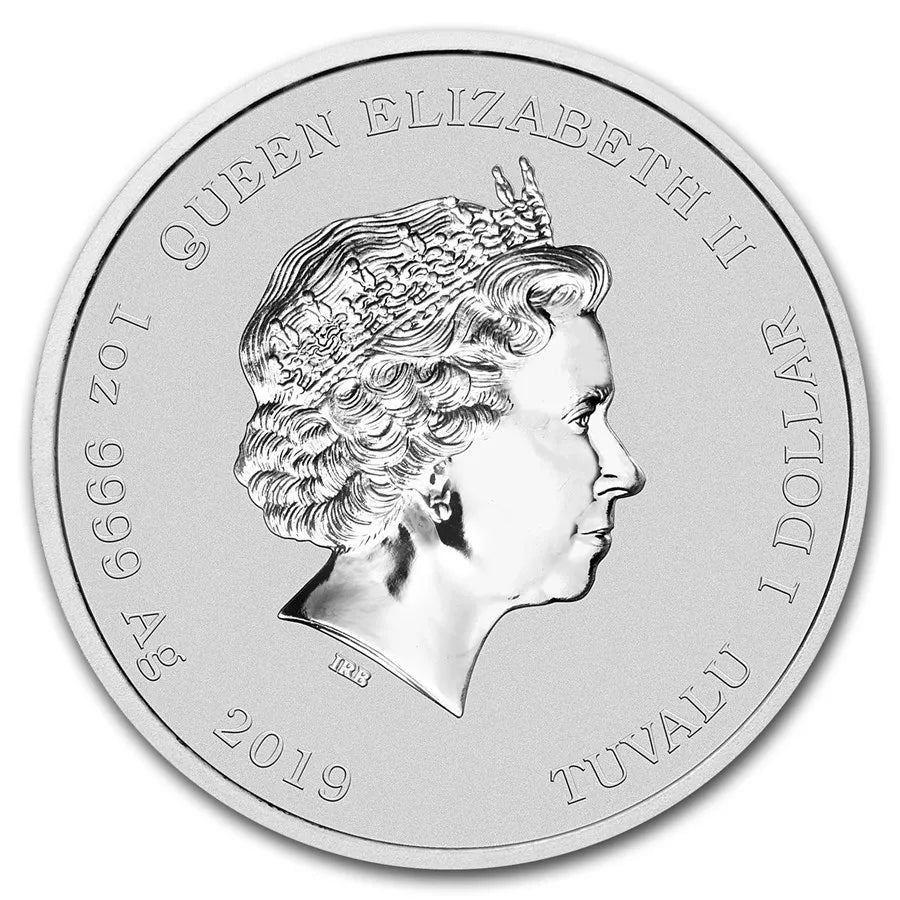 1 UNZE 999 SILBER - HOMER / THE SIMPSONS - SILBERMÜNZE