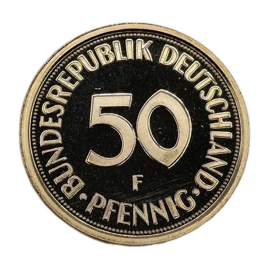 50 PFENNIG MÜNZE - BRD - POLIERTE PLATTE