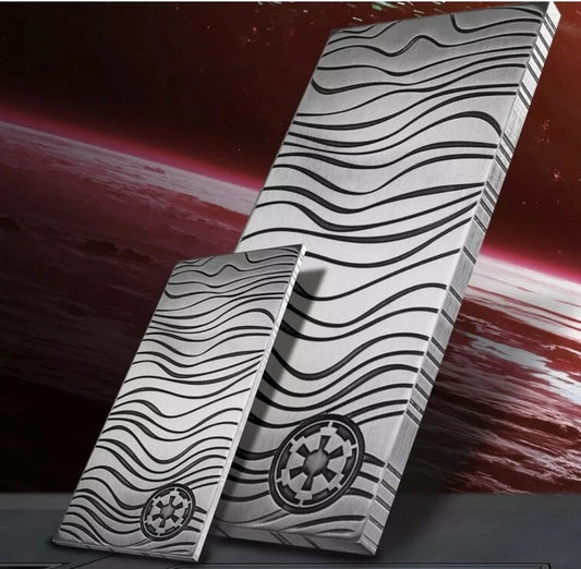1 UNZE 999 SILBER -STAR WARS / BESKAR - SILBERMÜNZE