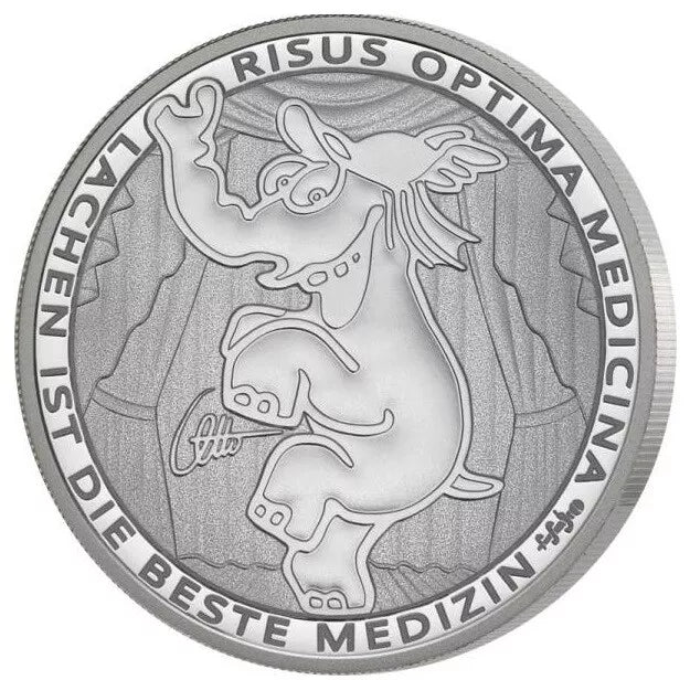 1 UNZE 999 SILBER - OTTIFANT / VON OTTO - SILBERMÜNZE