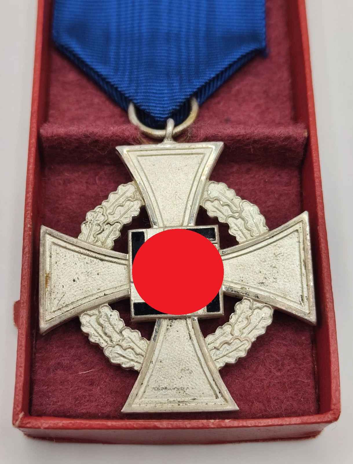 25 JAHRE TREUEDIENST - 2. STUFE SILBER - IM ORIGINAL ETUI - ORDEN