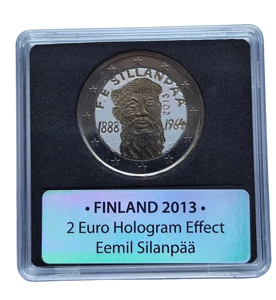 2 Euro Münze - Finnland 2013 - Hologramm Effekt