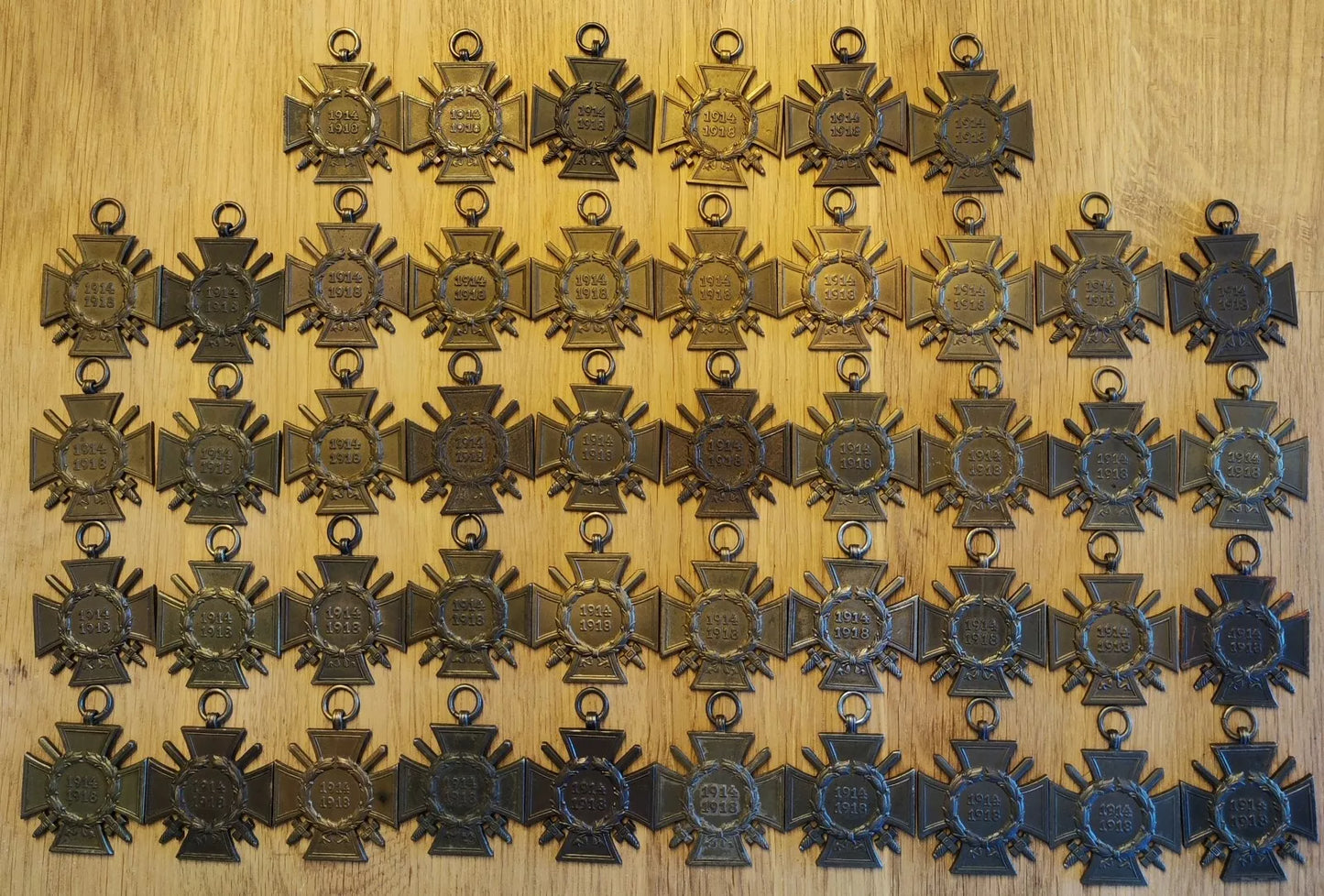 1 x FRONTKÄMPFERKREUZ  1914/1918 - ORDEN
