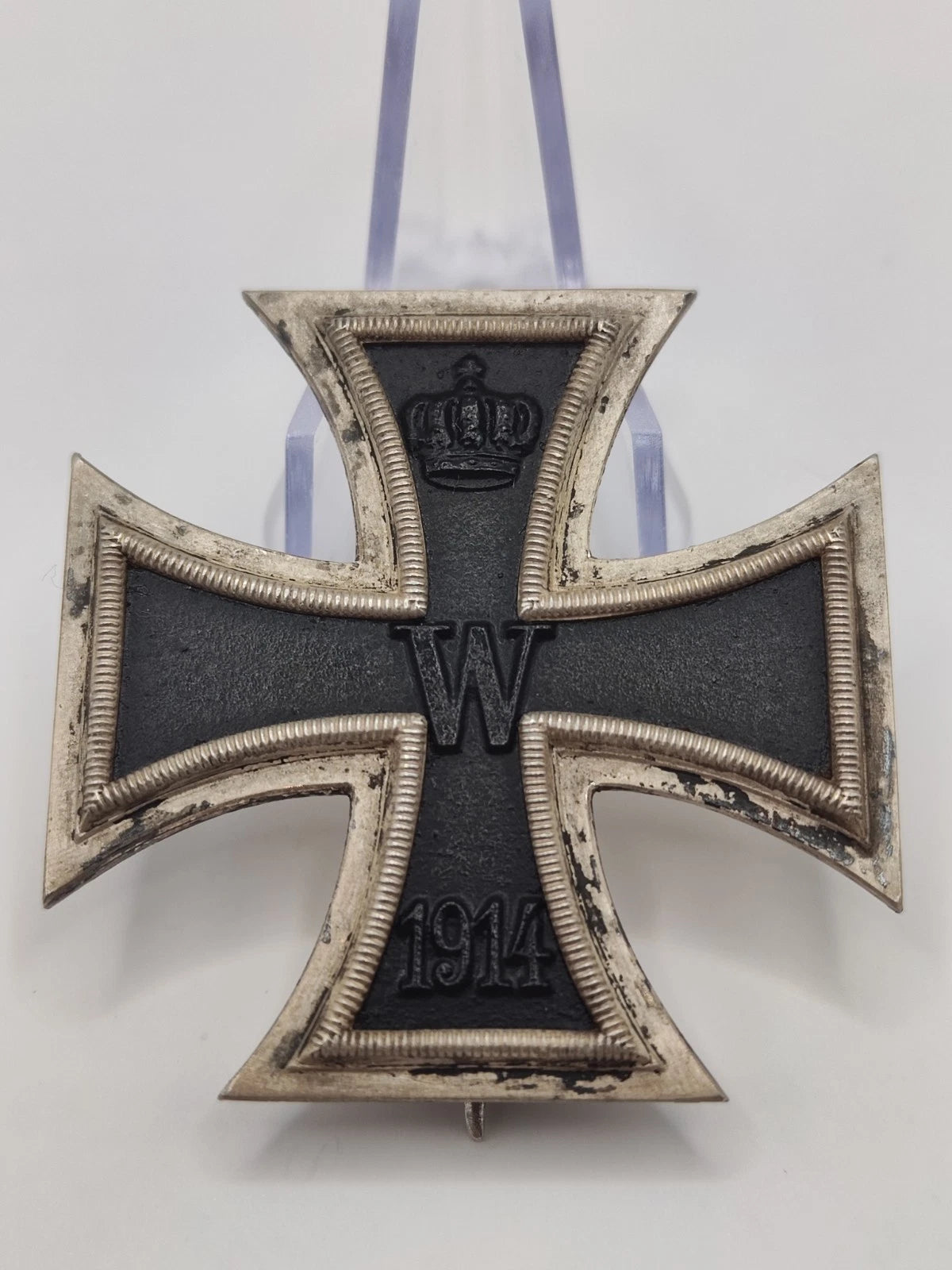 EISERNES KREUZ - 1. KLASSE 1914 - HERSTELLER S-W - ORDEN