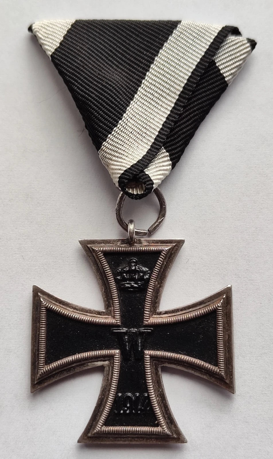 EISERNES KREUZ - 2 KLASSE 1914 - DREIECKSBAND - ORDEN