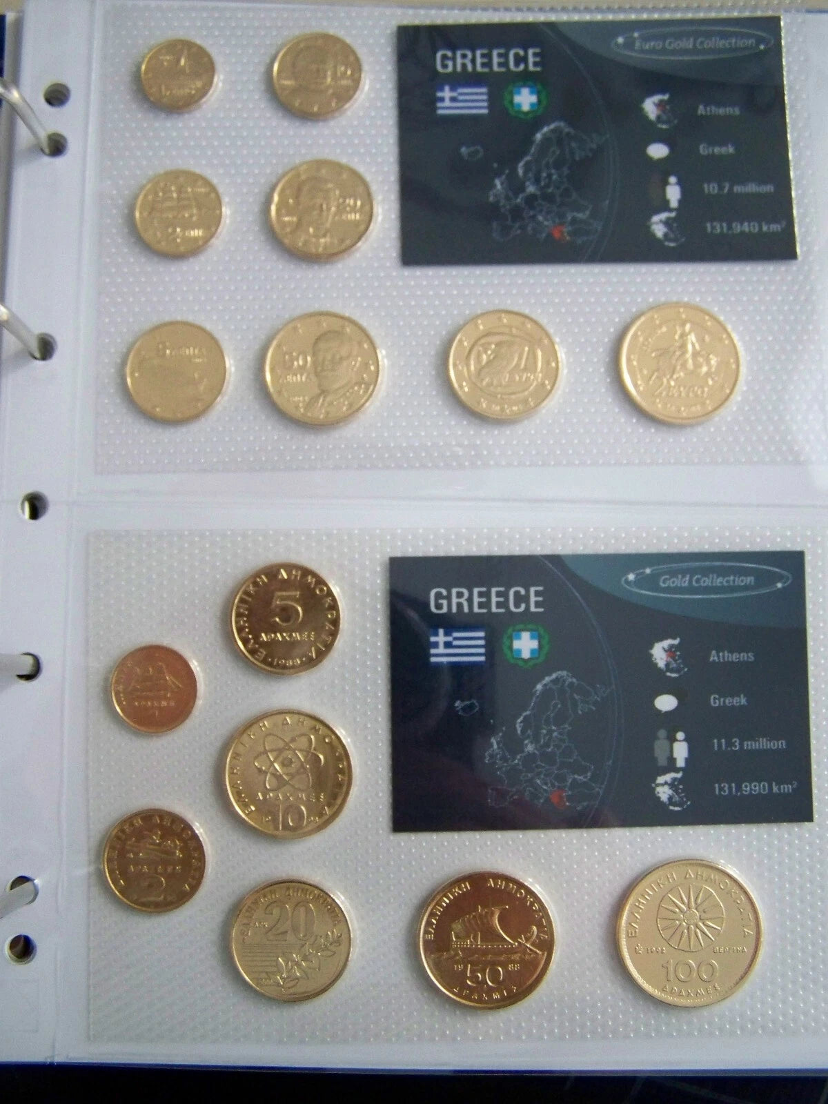 32 KMS - VOR EURO & EURO MÜNZEN - EUROPA - 24 KARAT VERGOLDET