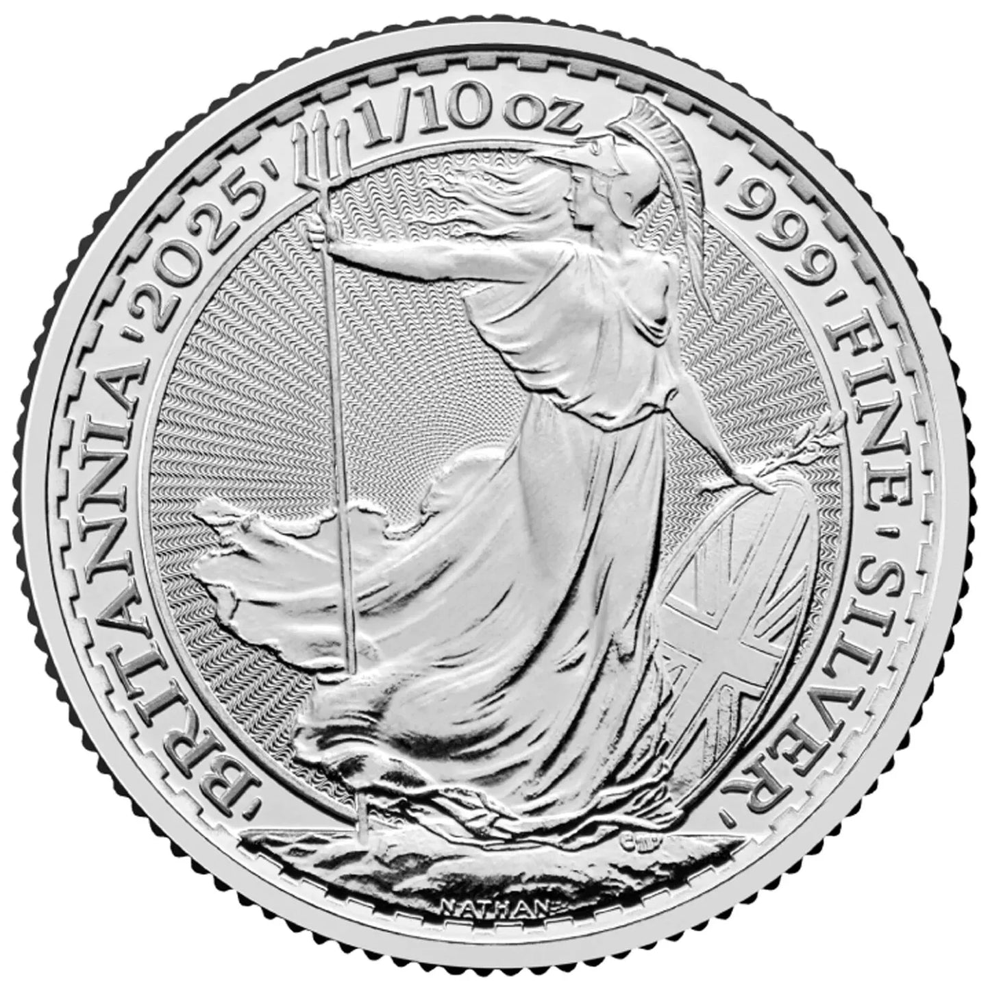 1/10 UNZE 999 SILBER - BRITANNIA 2025 - SILBERMÜNZE