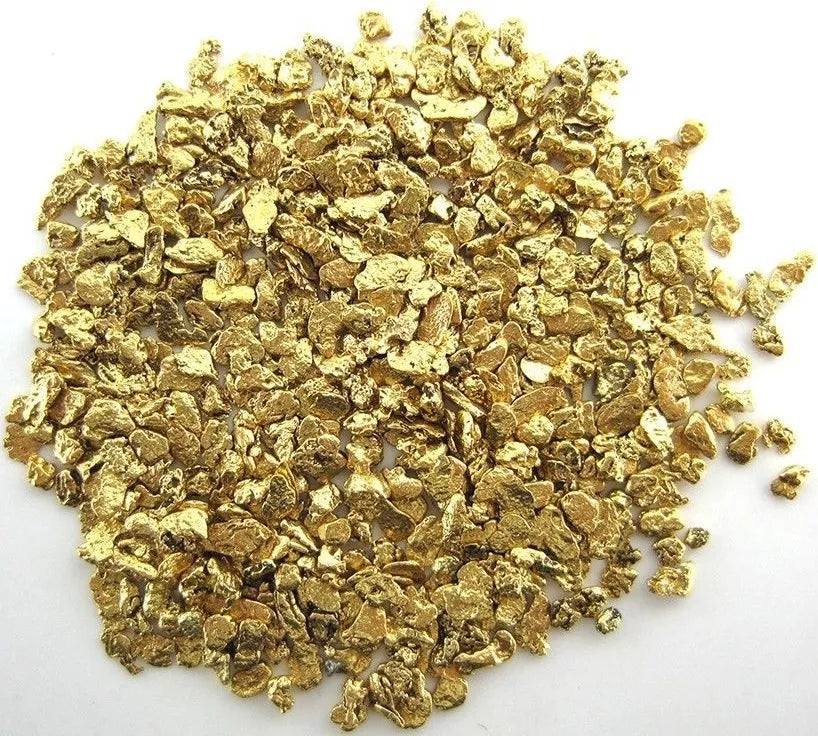 5 ECHTE NATUR GOLDNUGGETS - GOLD NUGGET