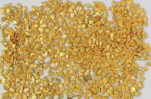 1/10 GRAMM ECHTE NATUR GOLDNUGGETS - GOLD NUGGET