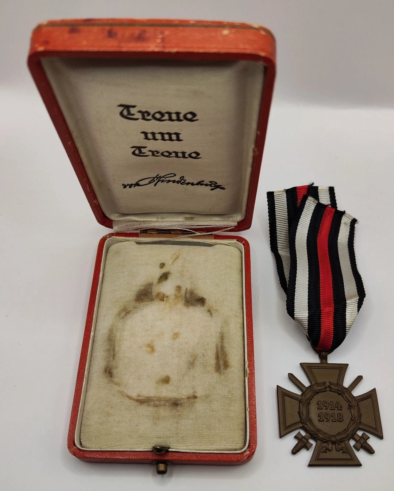 FRONTKÄMPFERKREUZ - ORDEN - ERSTER WELTKRIEG - IM ORIGINL ETUI
