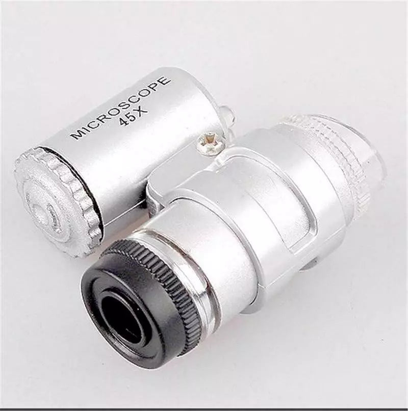 LED LUPE - 45 FACHE VERGRÖßERUNG