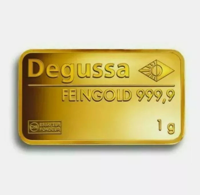 1 GRAMM GOLDBARREN - DIVERSE HERSTELLER