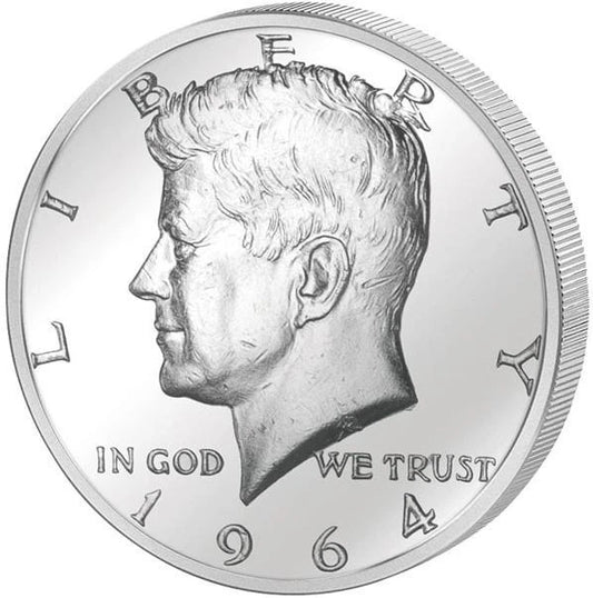 USA HALF SILBER DOLLAR - JOHN F. KENNEDY - SILBERMÜNZE