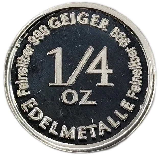 1/4 UNZE 999 SILBER - SCHLOSS GÜLDENGOSSA - SILBERBARREN