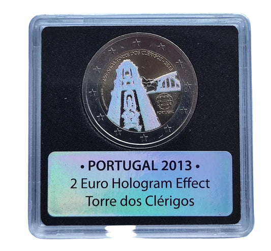 2 Euro Münze - Portugal 2013 - Hologramm Effekt